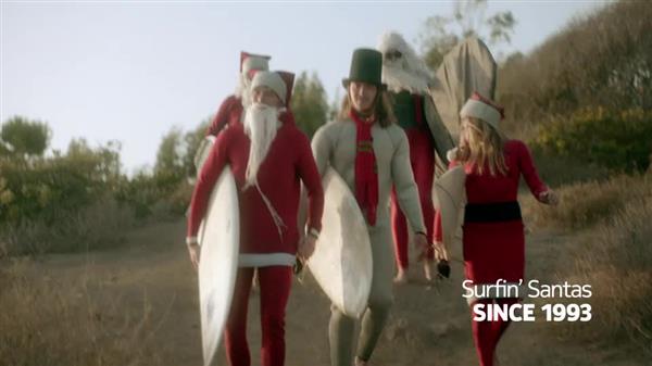 Nokia Surfin Santa